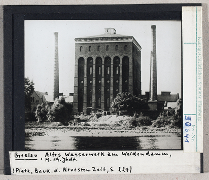 Vorschaubild Breslau (Wrocław): Wasserwerk, Mitte 19. Jhd. 